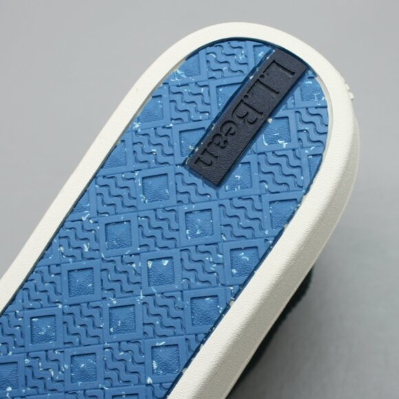 LL Bean Ladies 8.5 Eco Bay Blue Knit Fabric Lace-up Tennis Shoes Sneakers 515721 - Picture 11 of 12